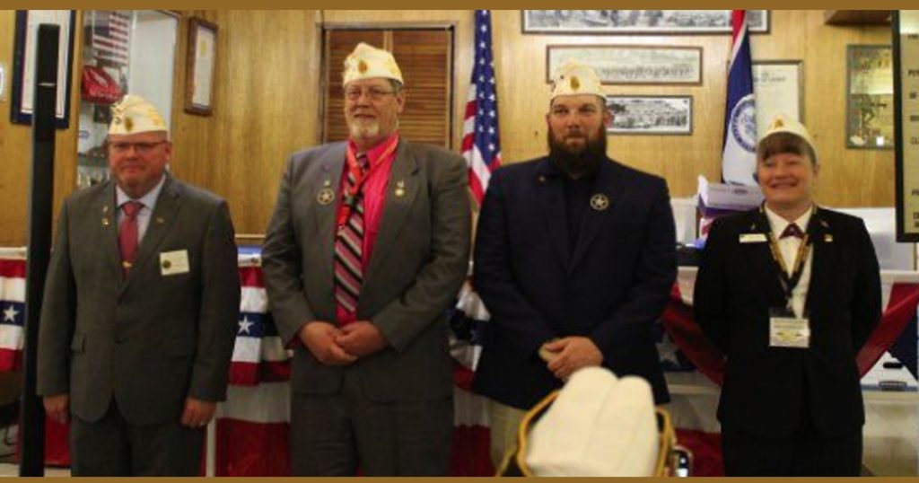 Cooke Becomes First State Department Commander From Rock Springs Since 1947