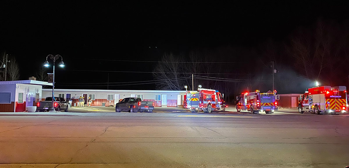 No Injuries Reported in Weekend Big Piney Motel Fire