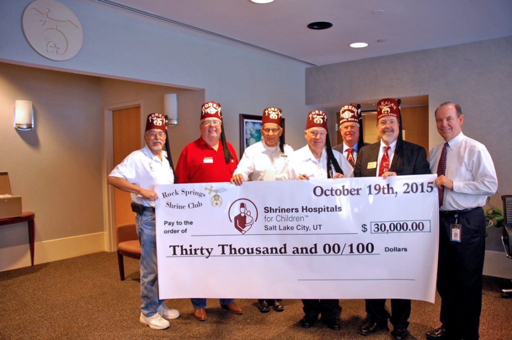 RS Shrine Club Donates Custom Van to Shriners Hospital in SLC