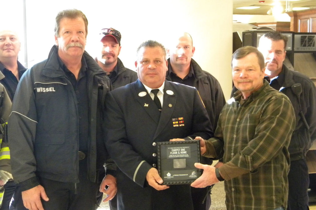 911 Firefighter to JC Jacobs Carpet One SweetwaterNOW