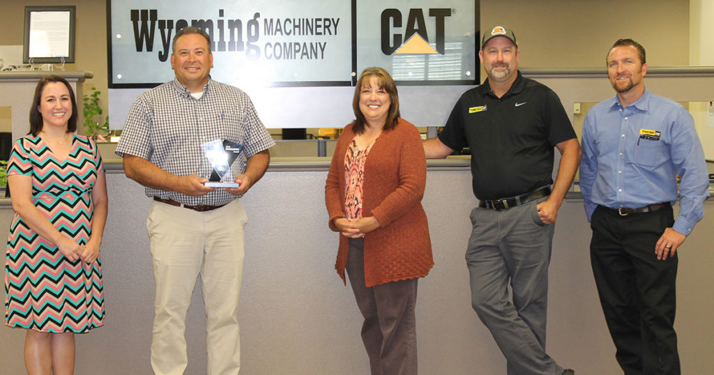 United Way Honors Wyoming Machinery with Excellence Award