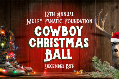 Join The Muley Fanatic Foundation for their 12th Annual Cowboy Christmas Ball