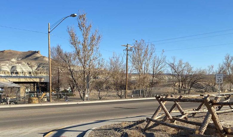 City of Green River to Remove Trees on East Teton for New Water Line