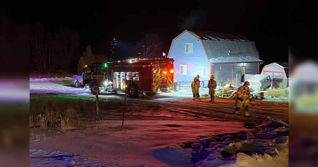 Sublette County Unified Fire Puts Out Chimney Fire SweetwaterNOW