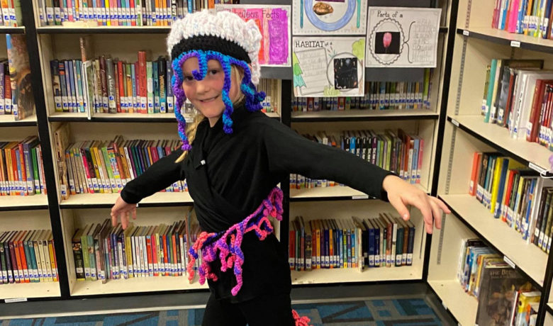 Harrison Elementary Students Put on Animal Wax Museum