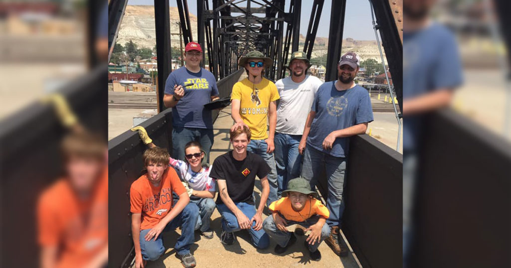 Green River Eagle Scout Cleans Up Walkway Bridge