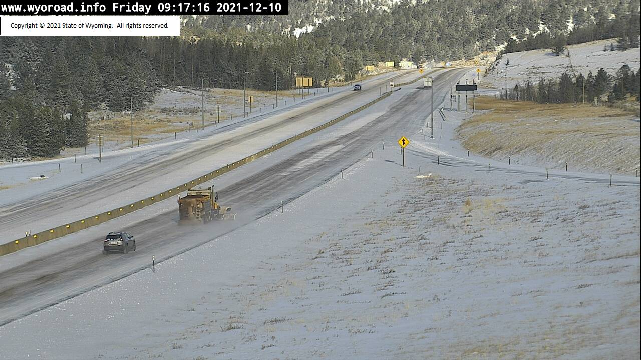 PHOTOS Portions of I80 Closed Across Wyoming after Winter Storm