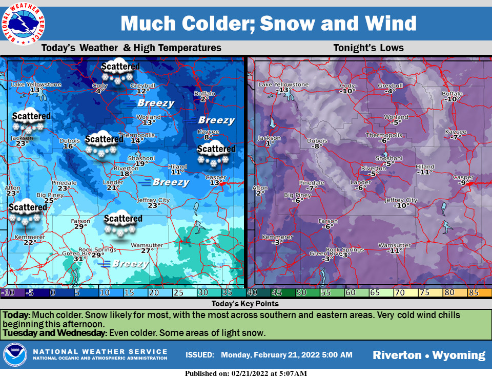 Snow Shower with a High Near 29 SweetwaterNOW