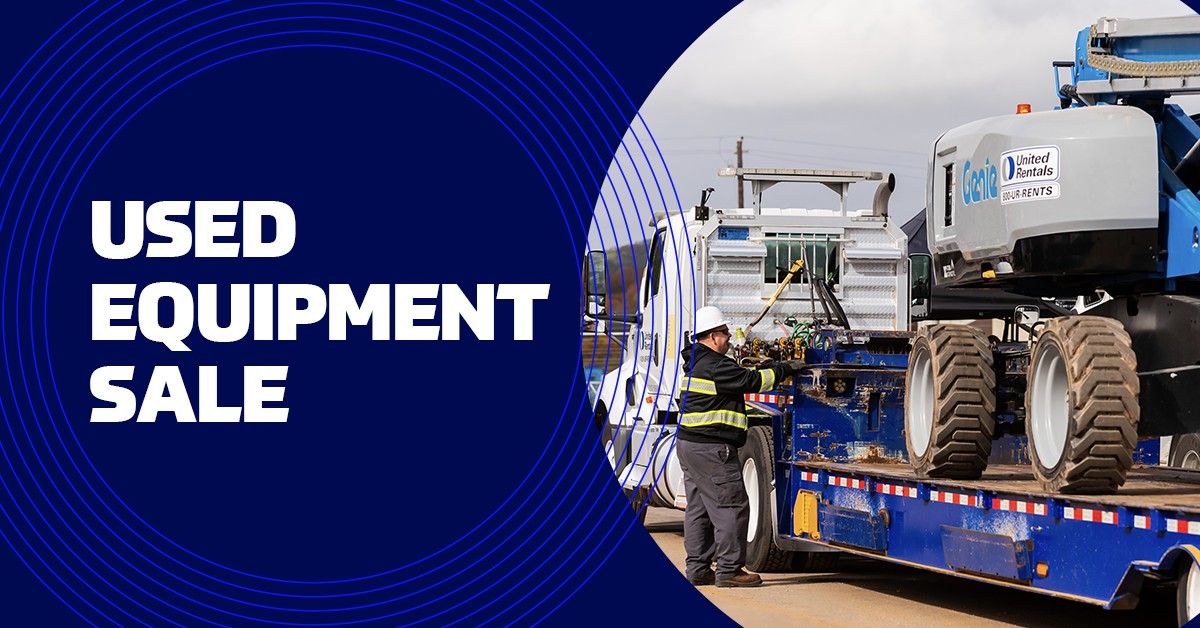 Join United Rentals for &lsquo;Blue Thursday&rsquo;–The Best Used Equipment 
