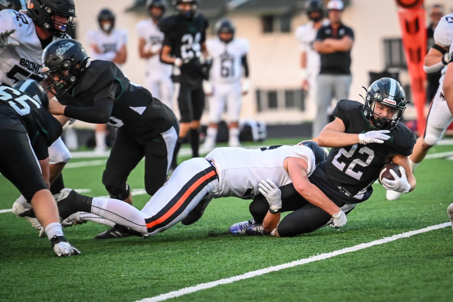 Jaydon Walther grhs vs jackson football 2024 SweetwaterNOW