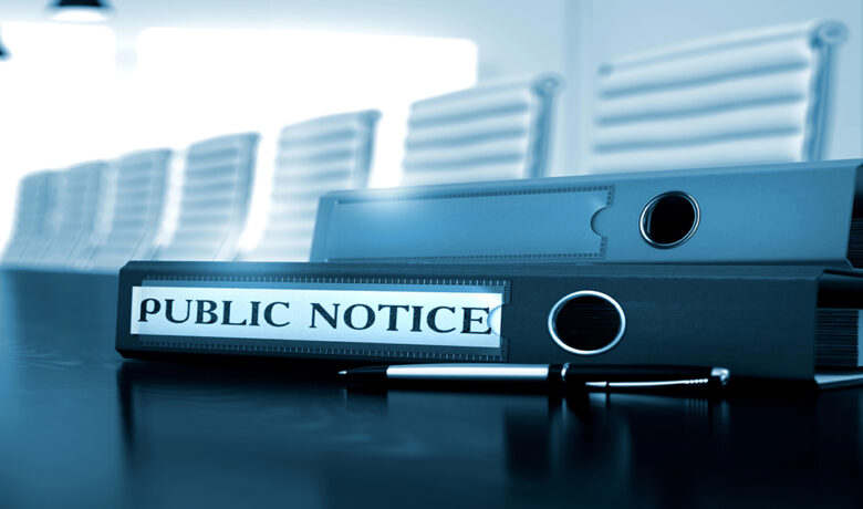 Public Notice