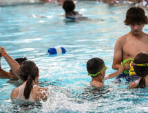 World’s Largest Swimming Lesson Attracts More than 50 in Green River