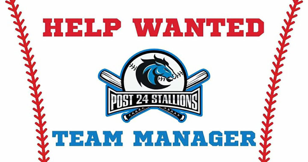 Post 24 Stallions are Looking for a Team Manager