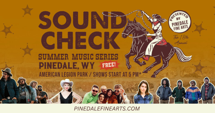 2025 Pinedale’s Soundcheck Summer Music Series Returns with Eclectic Lineup, Family-Friendly Vibes