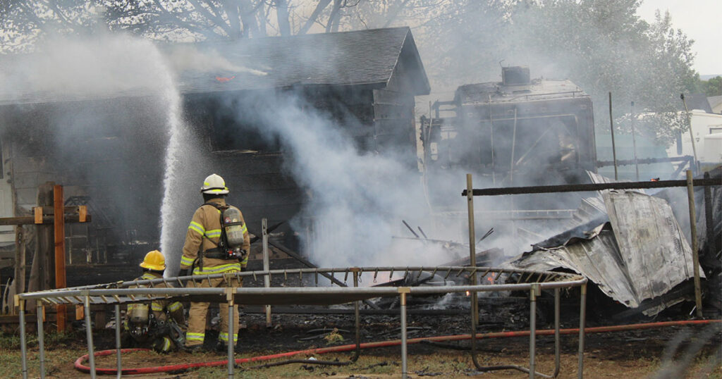 Peak Road Fire Under Investigation, No One Injured