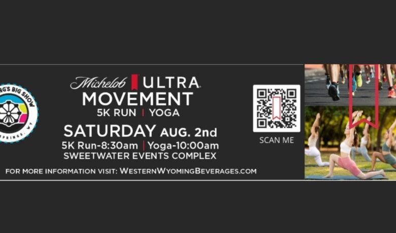 Michelob Ultra Movement Returns to Wyoming’s Big Show with 5K Race and Yoga Experience