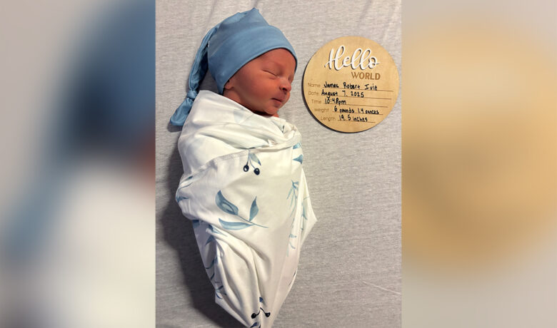 Birth Announcement: James Robert Ivie