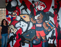 Game Room Murals Offer Student a Chance to Give Back