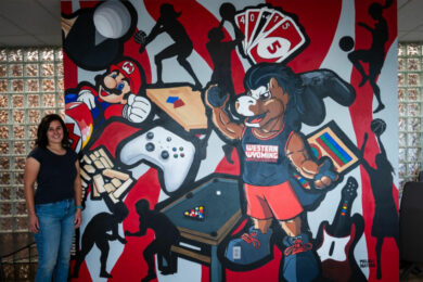 Game Room Murals Offer Student a Chance to Give Back