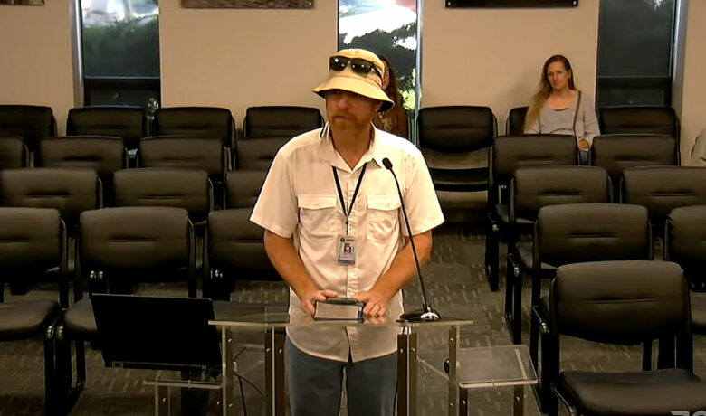 Alt-Right Militia Founder Approaches Local Government Officials