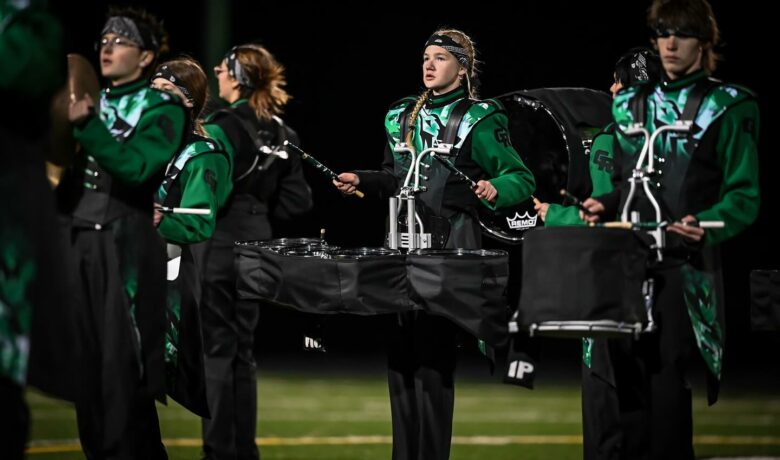 GRHS and RSHS Marching Bands Earn Excellent Ratings at State Competition