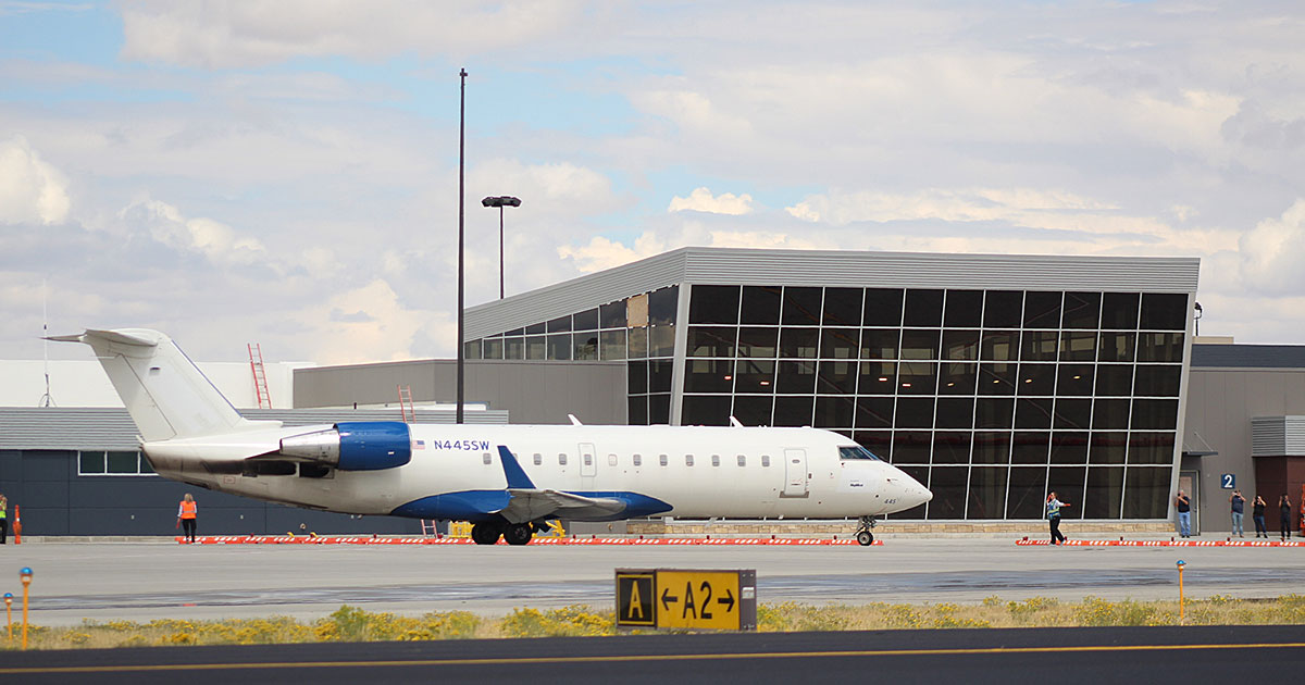 Southwest Wyoming Regional Airport Sees Strong Growth After New Terminal Opening
