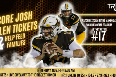 Support the Food Bank and Witness Wyoming Football History!