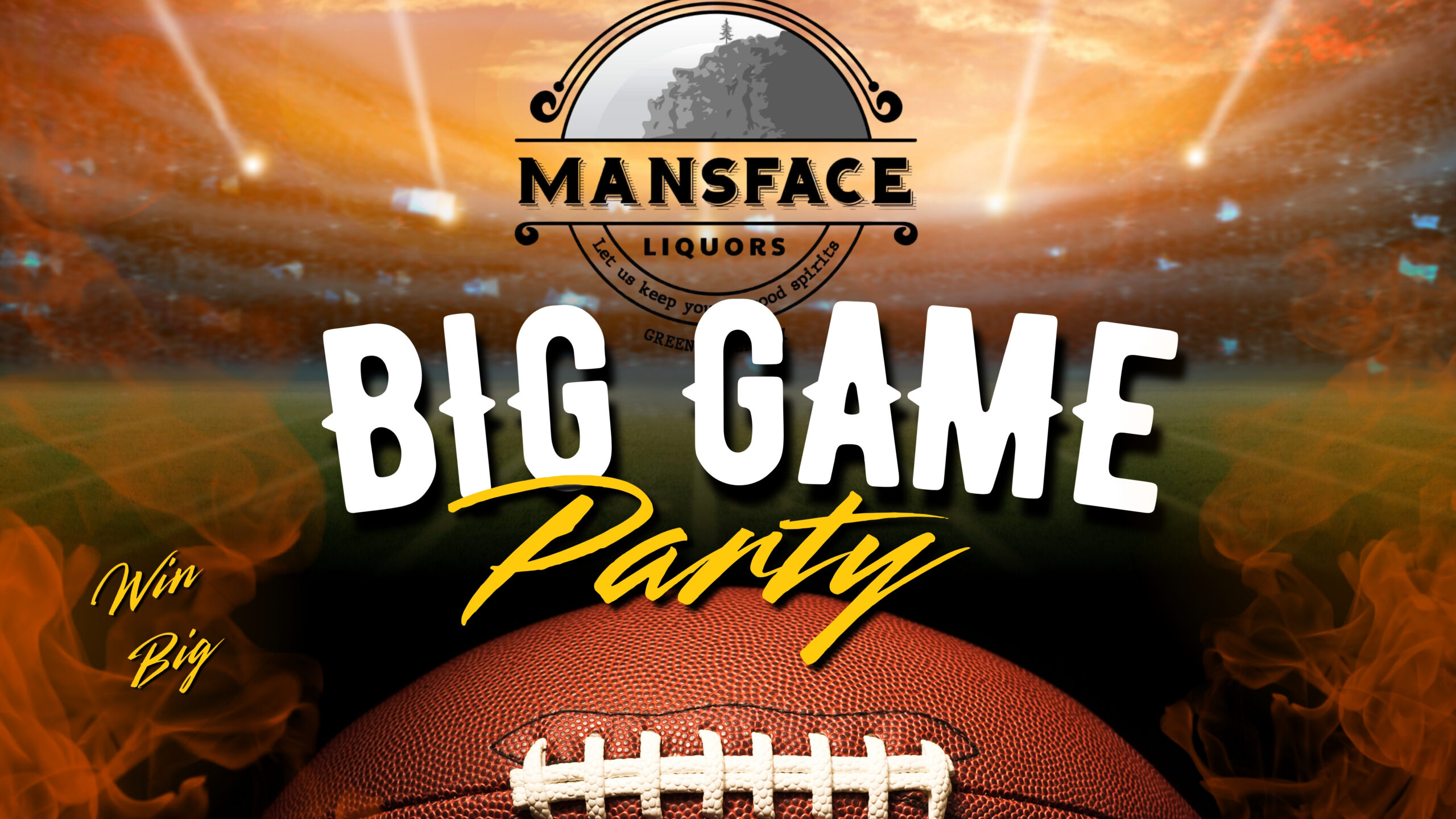 Super Bowl Ready Starts at Mansface Liquors