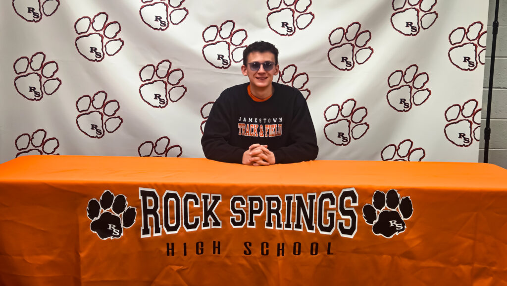 Rock Spring’s Walker Signs with Jamestown Track and Field